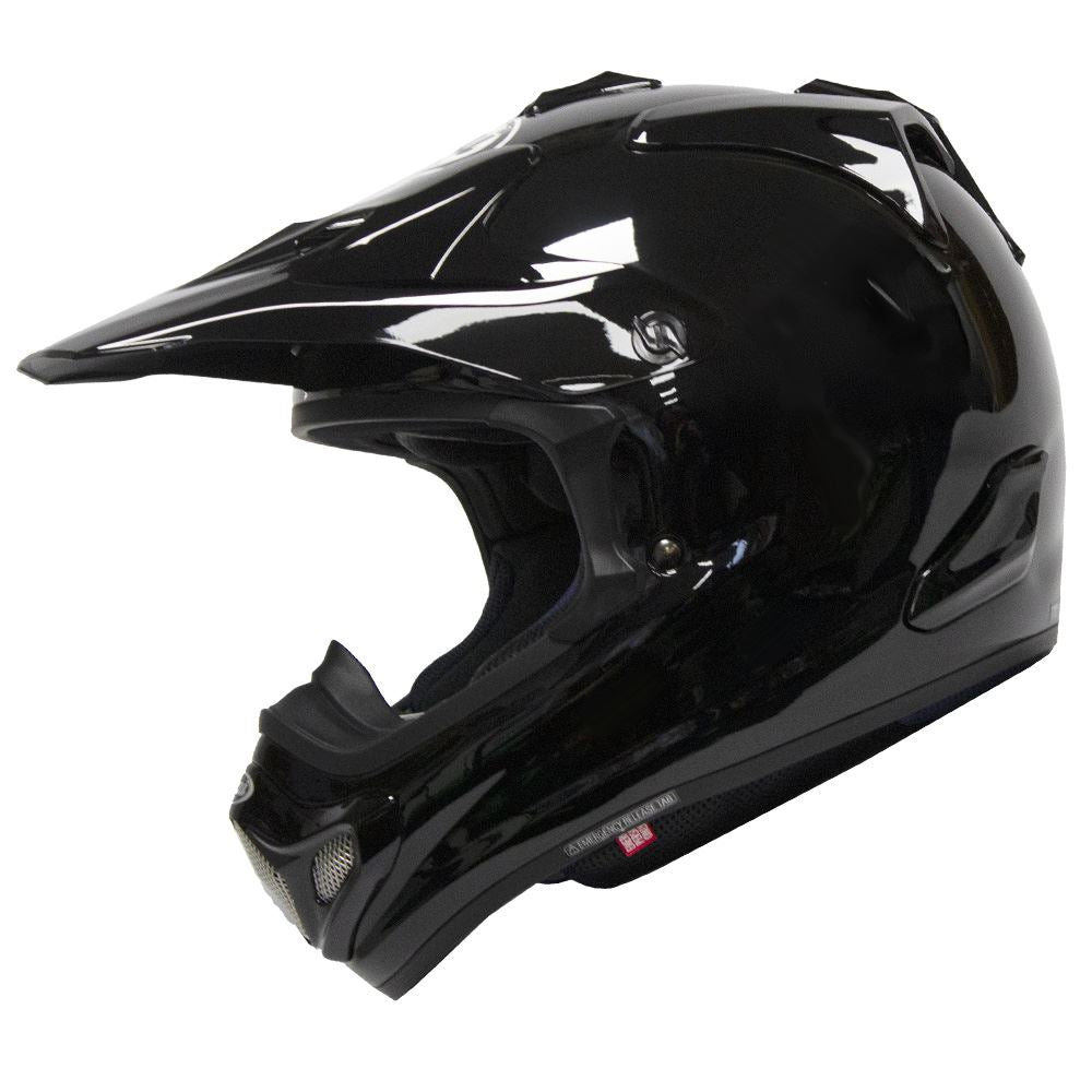 Arai MX-V Evo New 2025 Motocross Helmet Black ECE 22-06
